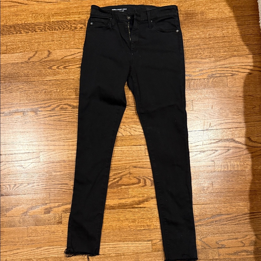 AG Adriano Goldschmied Farrah Skinny Jeans in Black